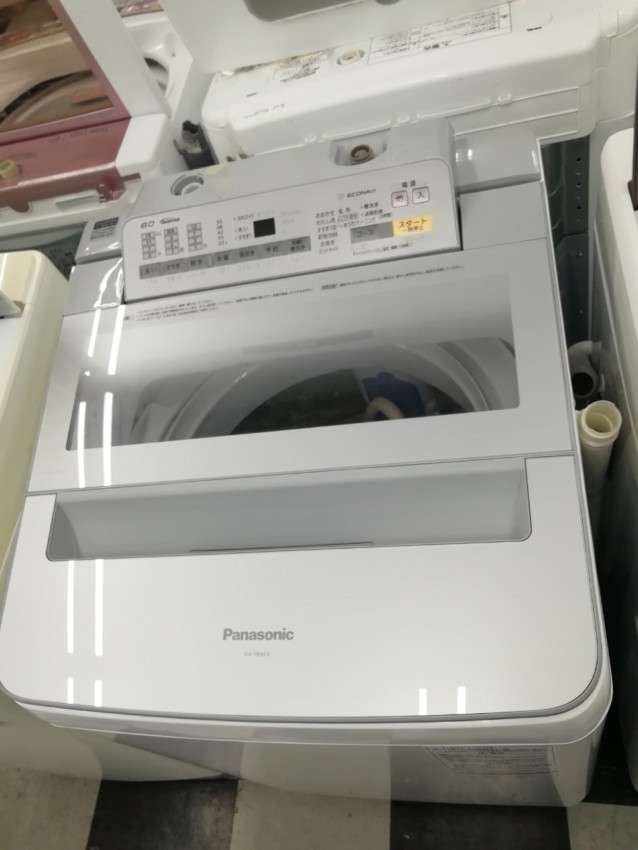 Panasonic 洗濯機 2017年 NA-F8AE4 ｜リサイクルショップこぶつ屋